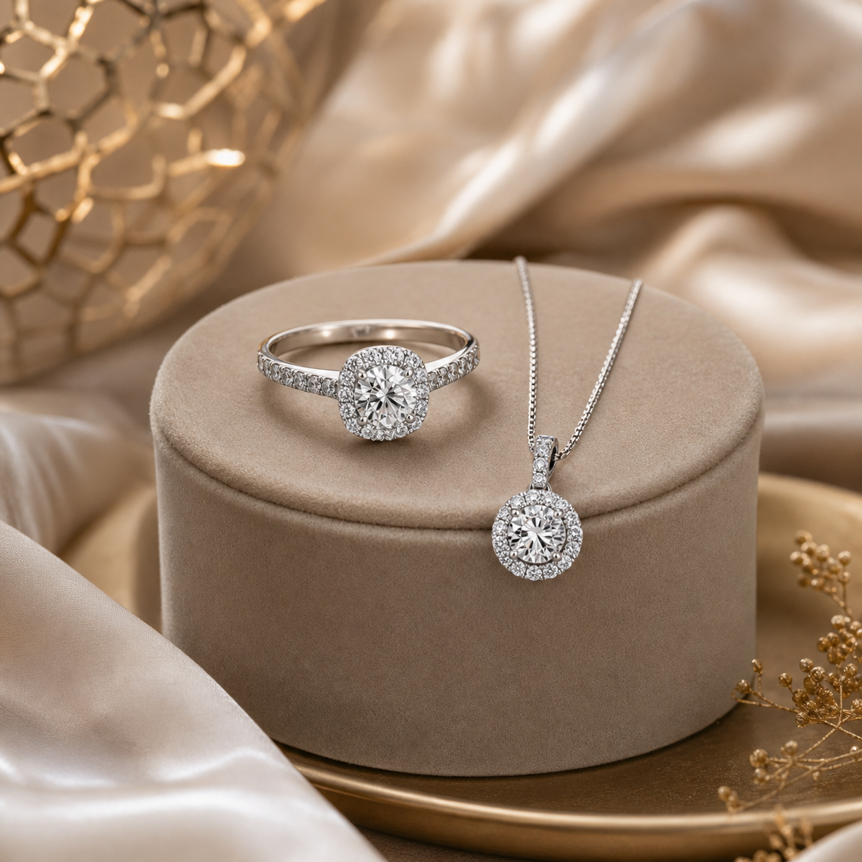 Bijoux avec diamants MERVEILLEUSE